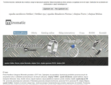 Tablet Screenshot of miromatic.pl